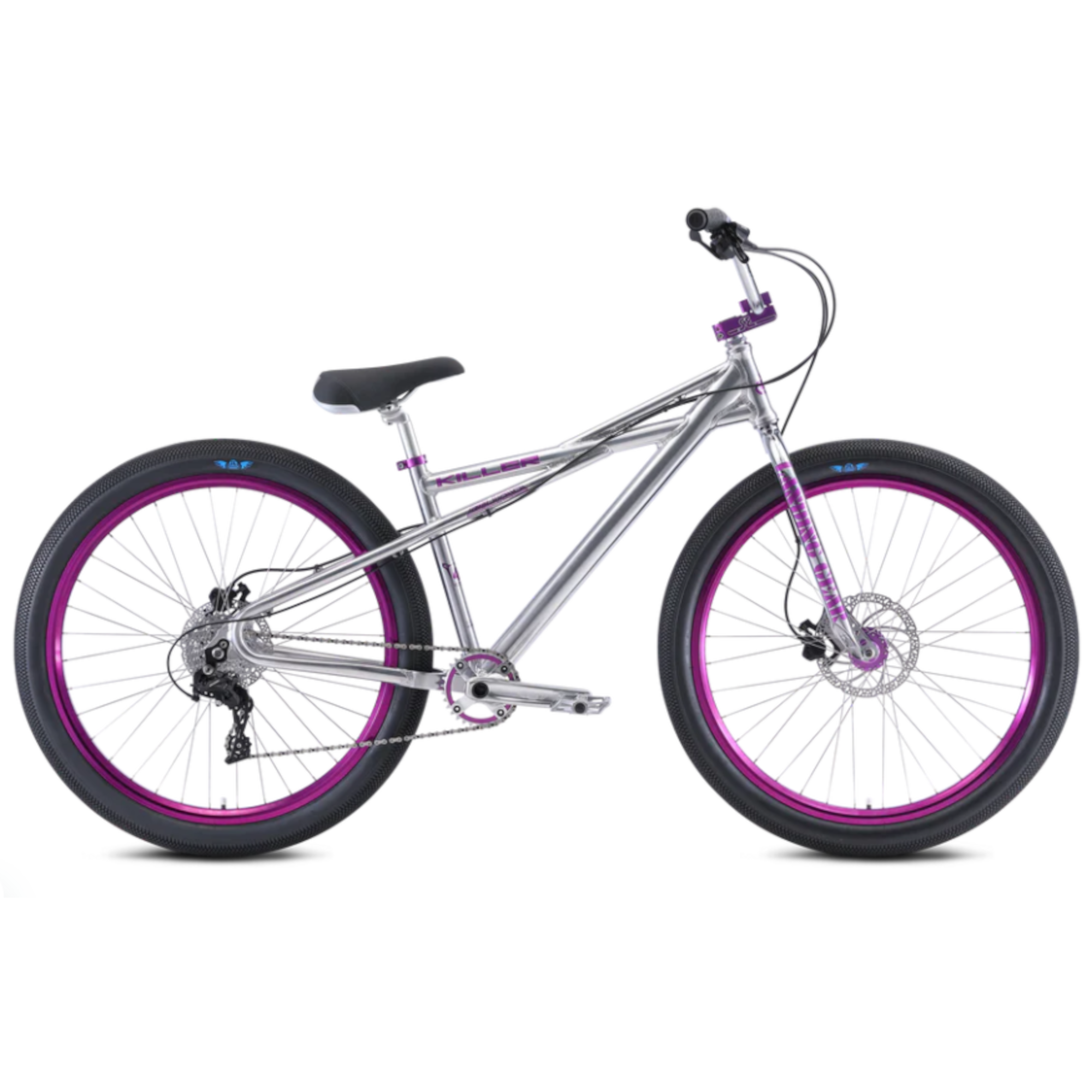 SE BIKES KILLER QUAD 27.5 POLISHED San Jose Bicycles